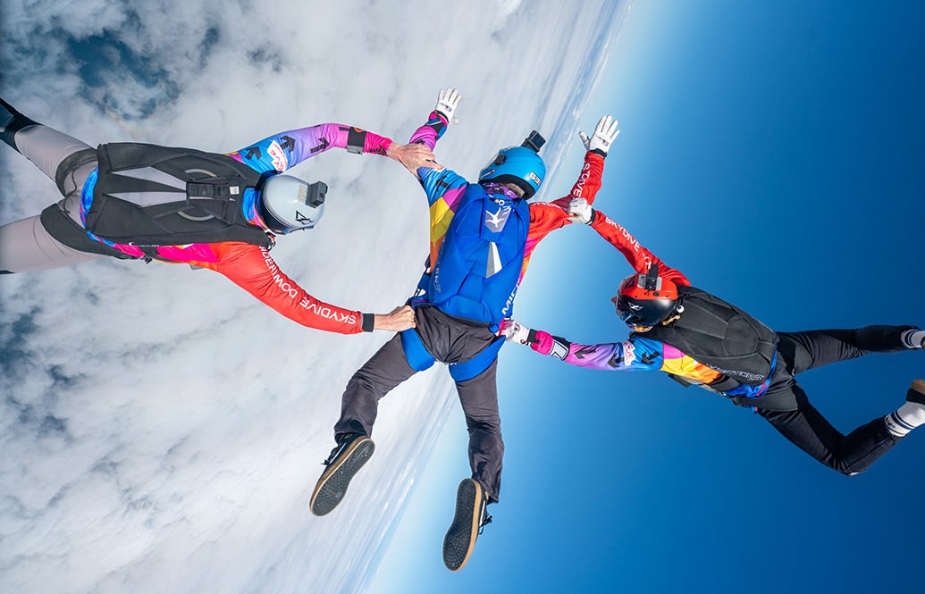 Accelerated Freefall first jump